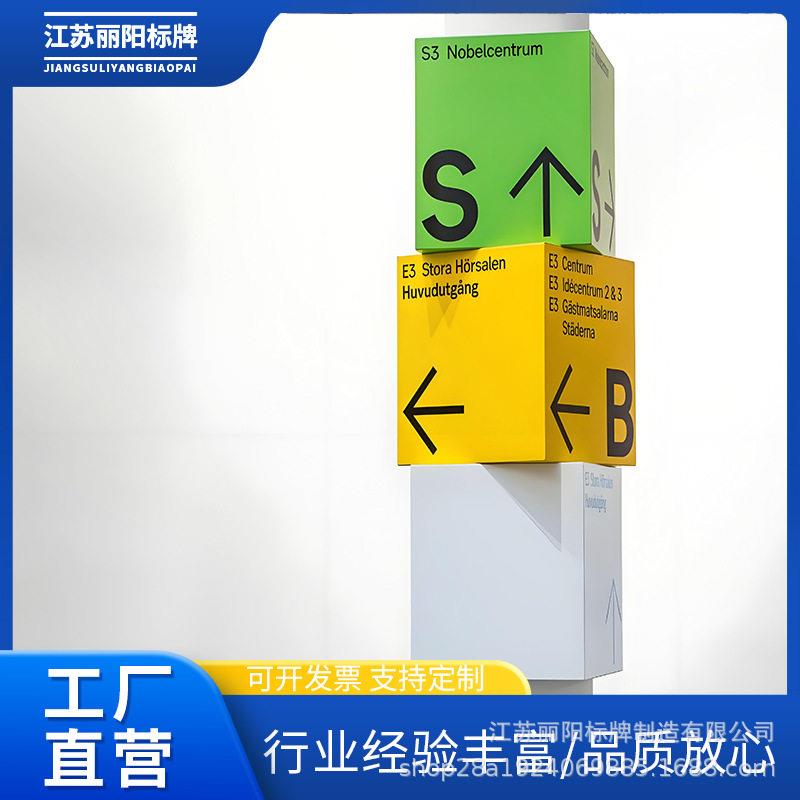 导视牌商场停车场指路牌广告牌景观标识导向牌