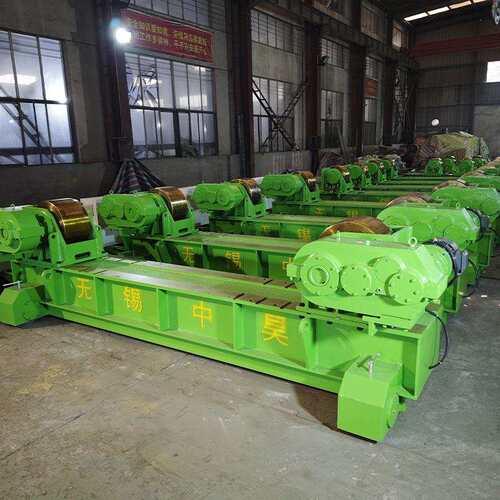 HGK-150可调滚轮架行走式螺丝式手动焊接滚轮架子