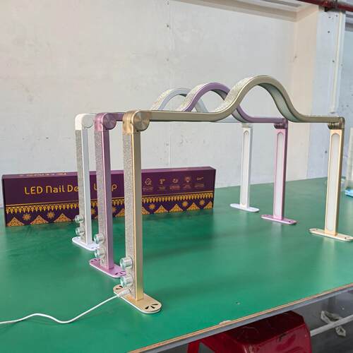 美甲台灯 美容院照明纹绣美睫折叠补光桌面用美容 美甲台灯工作灯
