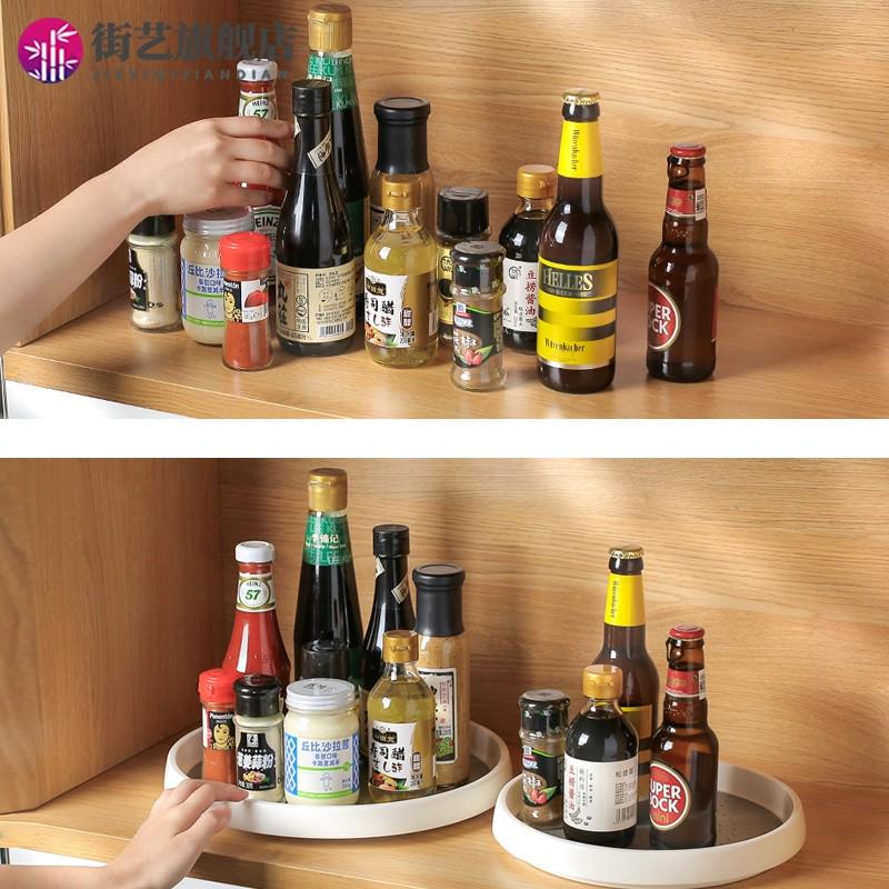 Home Closet Organizer Storage Shelf for Kitchen Rack旋转收纳
