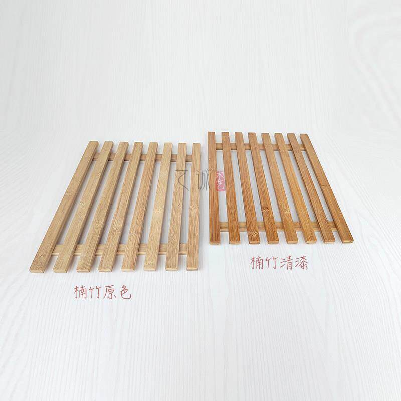 面包中岛柜边柜垫板竹木长方型托盘烘焙软装格栅糕点甜点展示架子