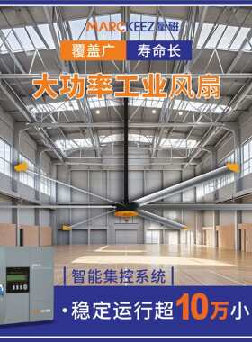 工业吊扇车间大功率电风扇大型仓库除湿风干盐仓通风大吊扇正反转