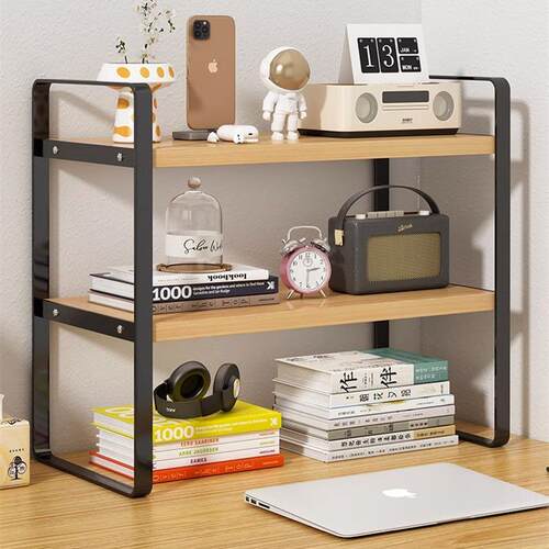 Desktop organizer, desk bookshelf, multi-level storage rack