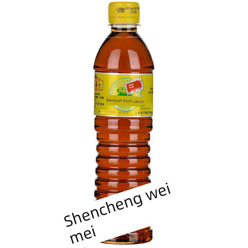 上海特产鼎丰宴会鲜味汁430ml 螃蟹海鲜增鲜汁白酱油 一份5瓶包邮