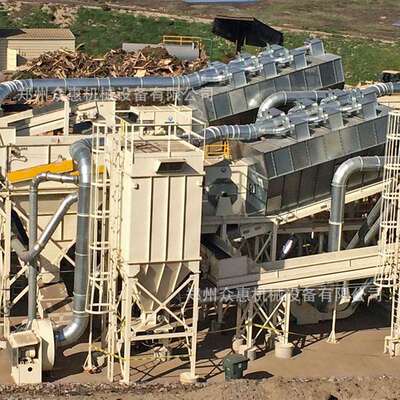 生活垃圾可燃物分拣机众惠垃圾处理生产线设备综合废料风选设备