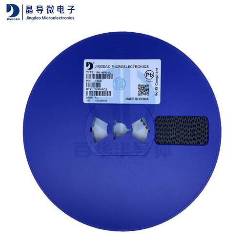 原装晶导微SOD-123 1N4148 BAV21W丝印A8/T2/T3/T4贴片开关二极管