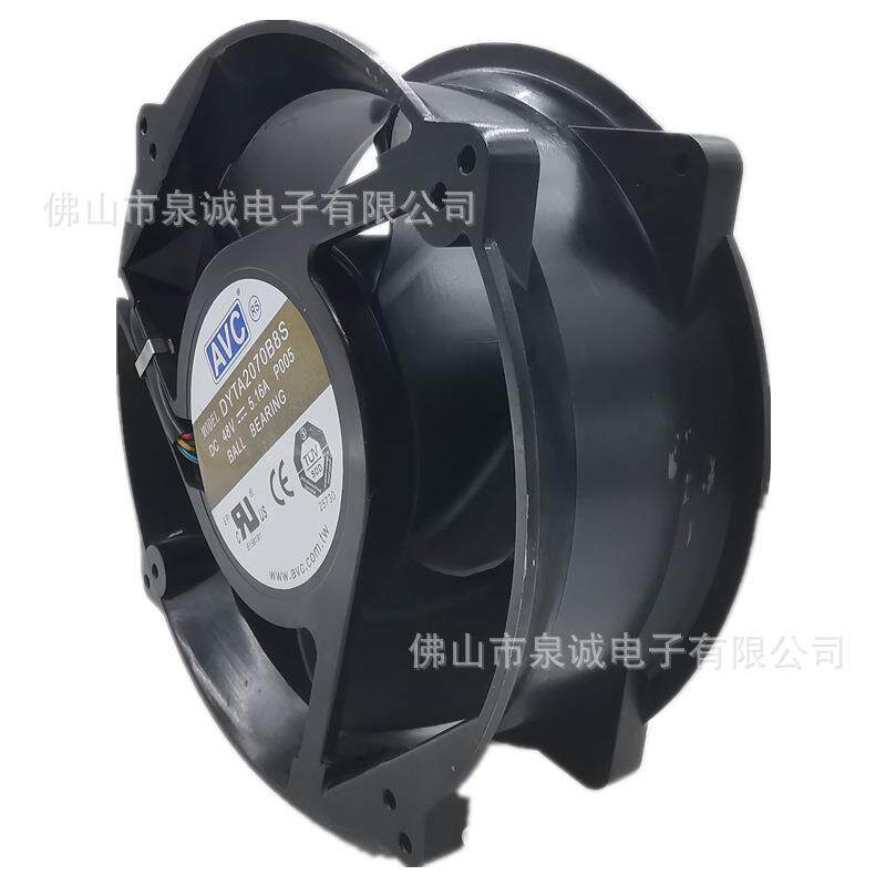 AVC奇宏 20070 48V5.16A 滚珠铝框暴力风扇DYTA2070B8S 机箱工控