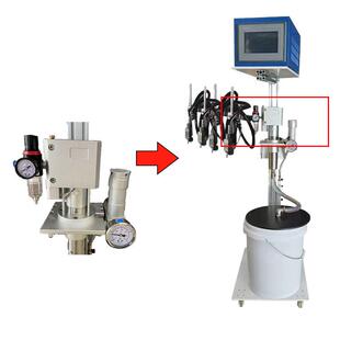 冷胶喷枪六两枪冷喷枪系胶统搭各种配糊盒机厂家控直销质保一年