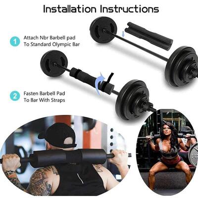 Barbell Foam Pad High Quality Neck Shoulder Durable Weightli