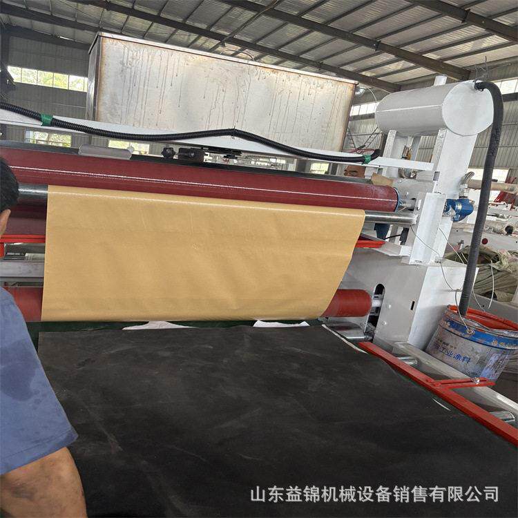 XPE海绵皮革EVA贴合机 泡棉离型纸背胶复合机 毛毡布无纺布贴卷机