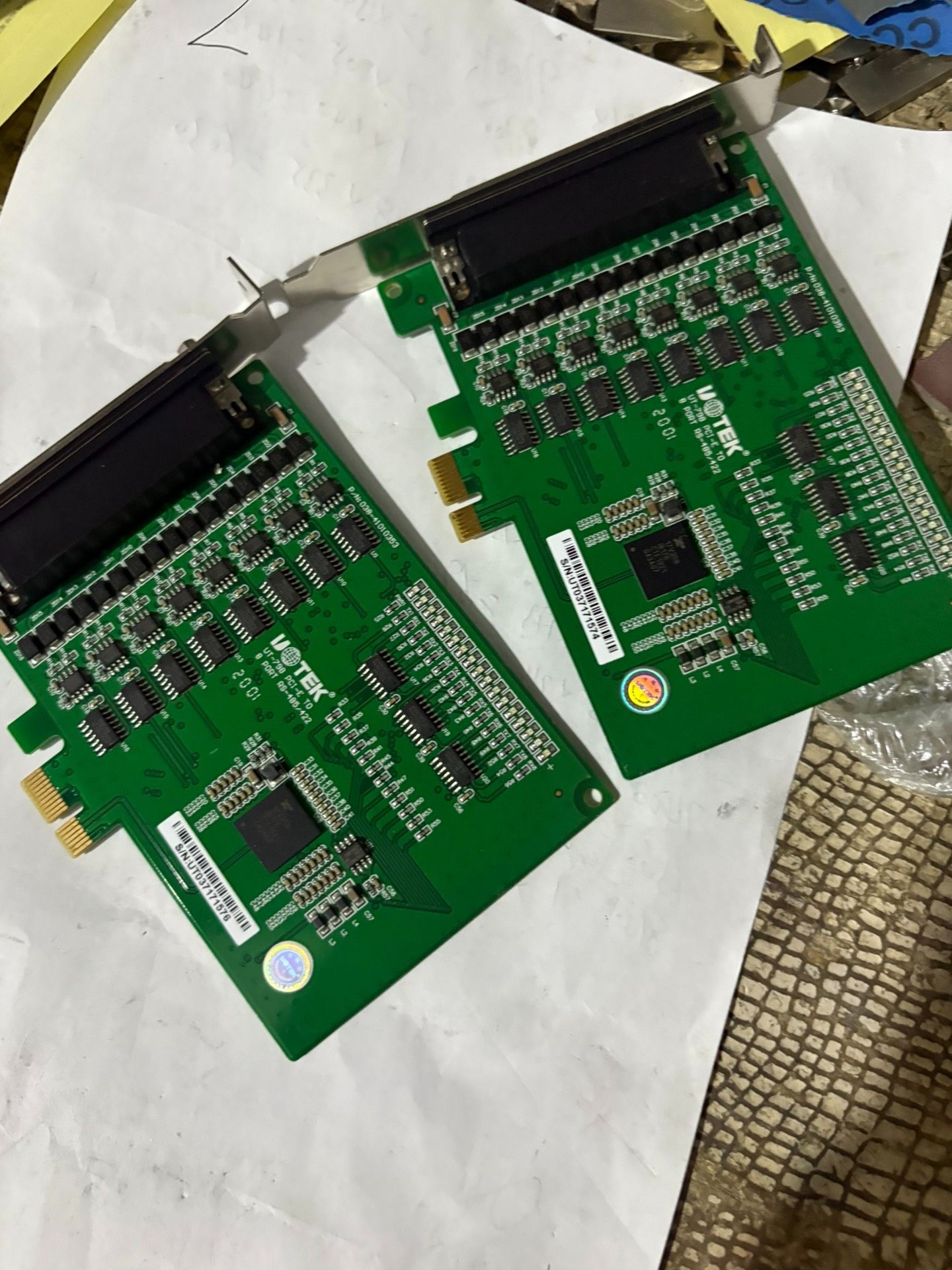 宇泰UT-798 PCI-E转8口RS485/422多串口扩