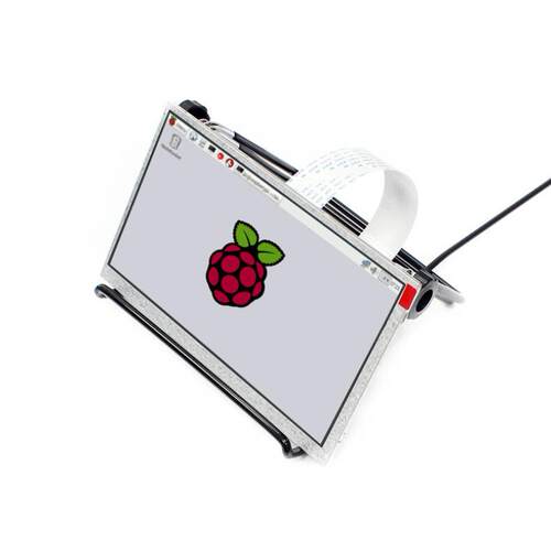 微雪 7inch DPI LCD低功耗树莓派显示屏 1024×600 DPI接口 IPS屏