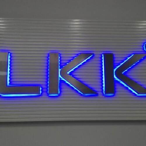 户外门商店点不锈钢阵发光字店招牌亚克631迷力广告牌发光字你字