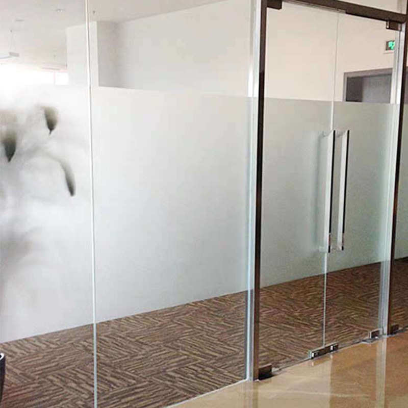 可喷绘磨砂玻璃贴 高精度可喷磨砂贴 浴室办公室透光不透明磨砂贴