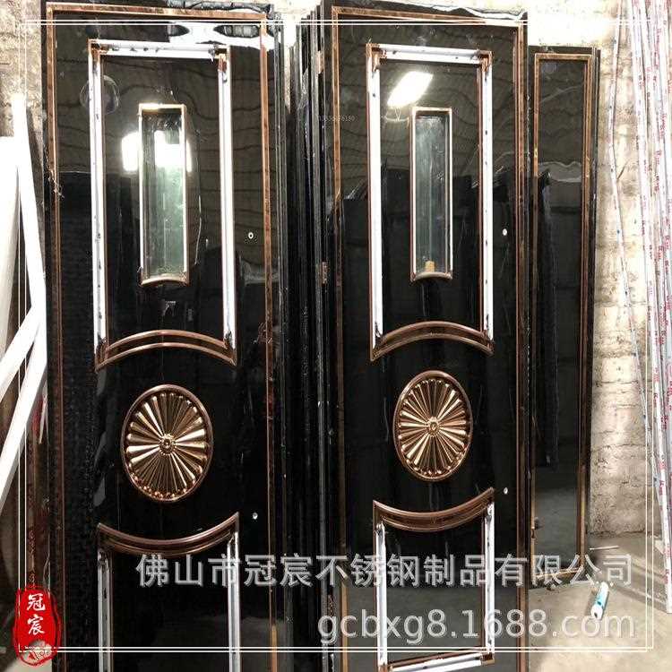 新款直销304不锈钢KTV门板 冠宸不锈钢压花厂 欧式茶几腿配件压花