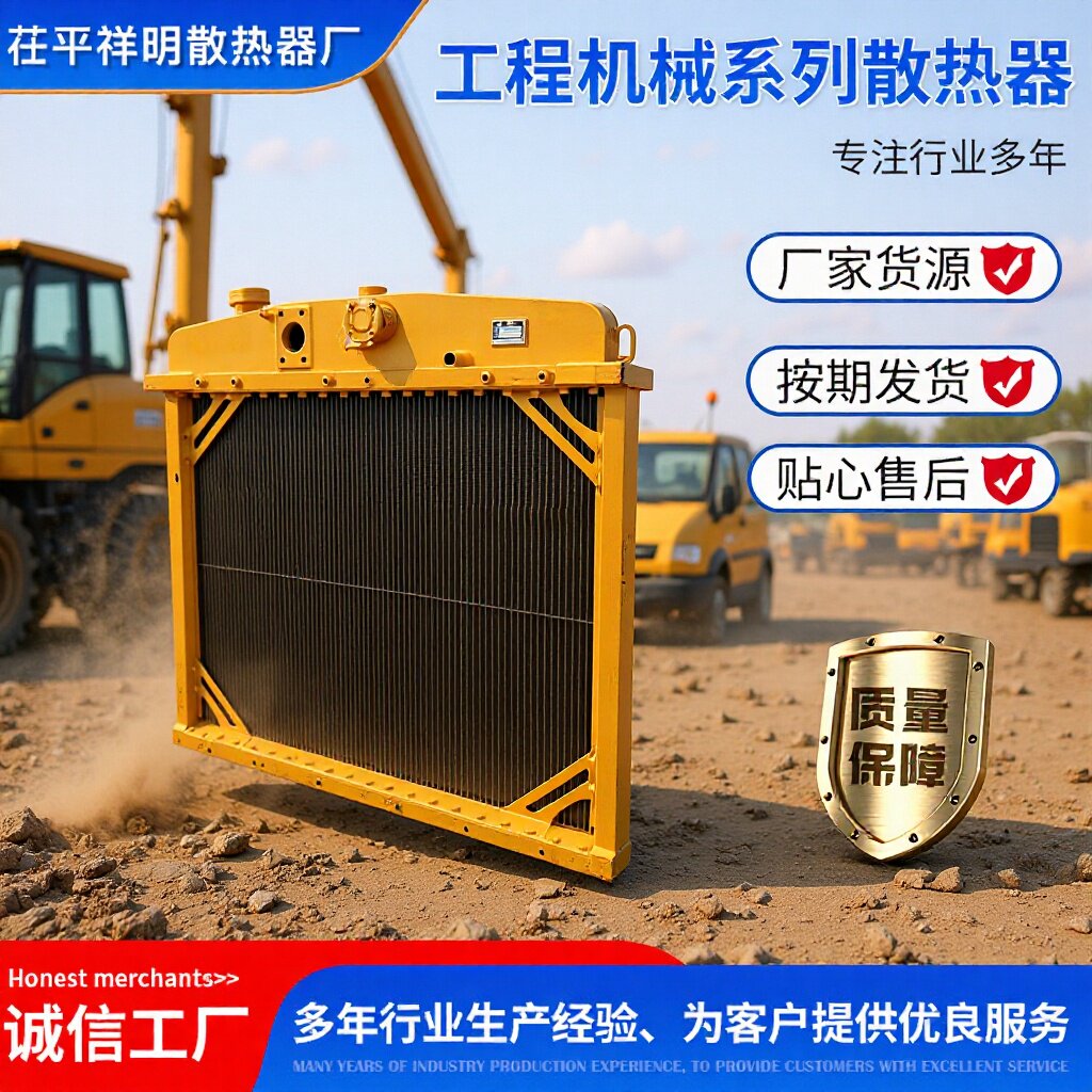 散热器工厂供应工程机械散热器装载机合力叉车杭叉龙工水箱散热器