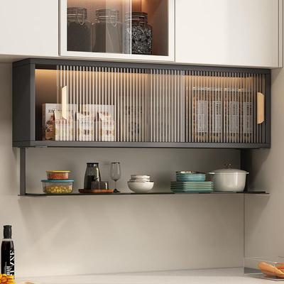 厨房置物柜壁挂式吊柜调味品置物架餐厅壁挂柜墙壁柜挂墙式储物柜