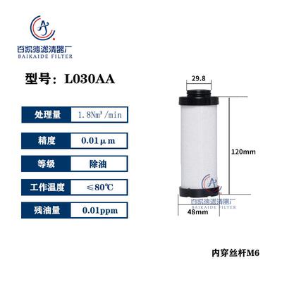 替代宏日嘉精密滤芯L020AXL030AXL030AOL030ACSL035AAL035AX