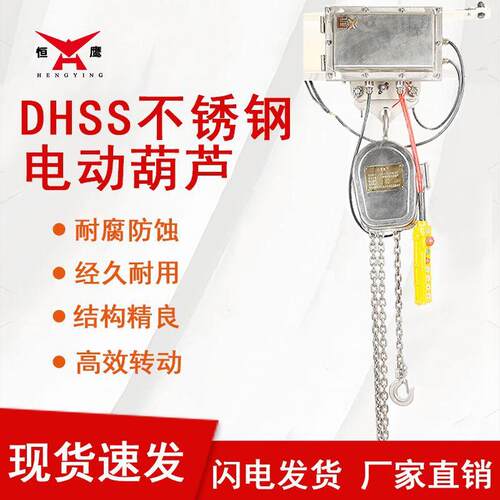 厂家直供牌DHSS不锈钢环链电动葫芦环链电动葫芦起重葫芦