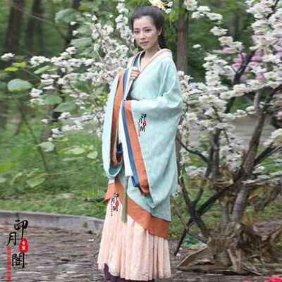 高档影春秋战国秦朝汉视朝女士服服美人心计同款皇后妃子服丫汉鬟