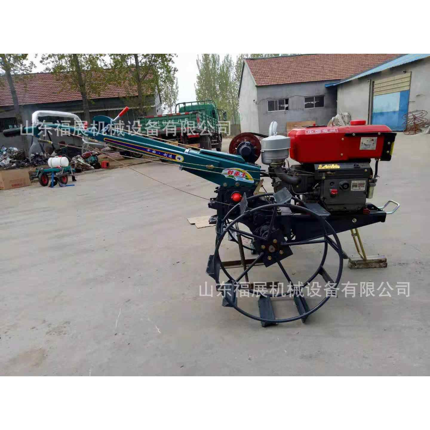 手扶式拖拉机厂家 农用手扶车拖拉机 10马力手扶拖拉机