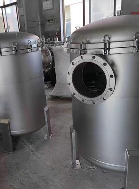 厂家不锈钢篮式过滤器食品级多袋式精密过滤除污器设备