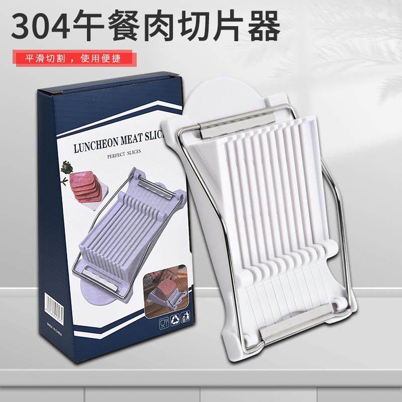 切豆腐片神器超薄厨房切午餐肉切片器家用切火腿鸭血鸡蛋豆腐分割