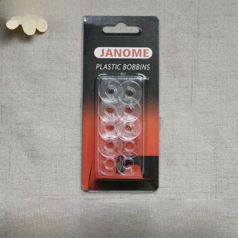 JANOME/真善美/车乐美家用多功能缝纫机梭芯/线芯绕线芯塑料梭芯