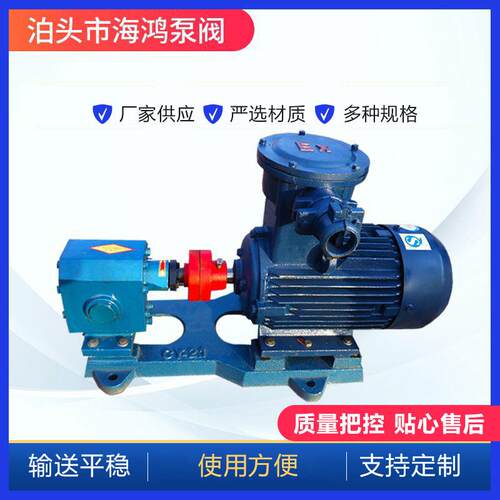 ZYB8/4.0型铸铁泵4000型拌合站锅炉点火油泵ZYB渣自吸齿轮泵