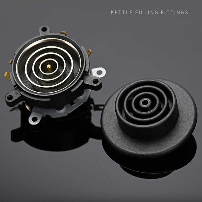 茶机配件大全电烧水壶底部耦小合器上下热座五环连接器温arl控开