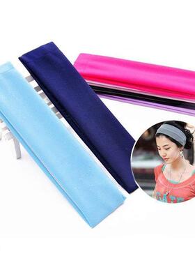 Solid Sports Headband Women Fashion Elastic Hair Bands Runni