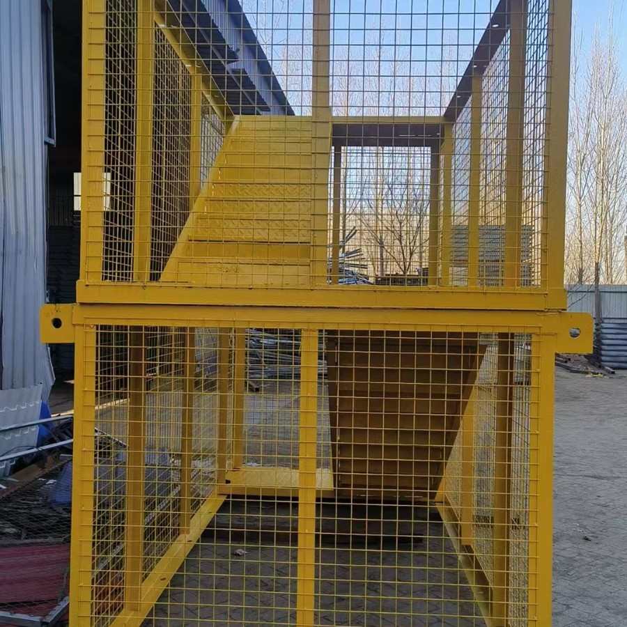 建筑施工安全梯笼 路桥施工封闭式安全梯笼爬梯 基坑爬梯