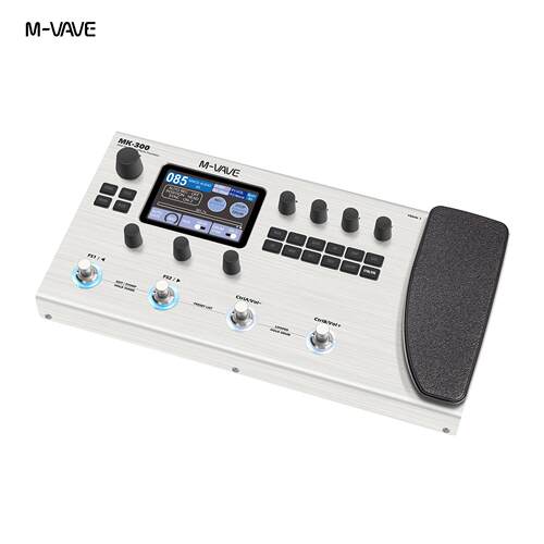 MK-300吉他贝斯综合效果器带鼓机乐句循环手机录音量踏板热卖