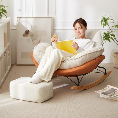 摇躺YTN摇椅椅成人网红懒人沙舒适发单人摇家椅阳台客厅用休闲小