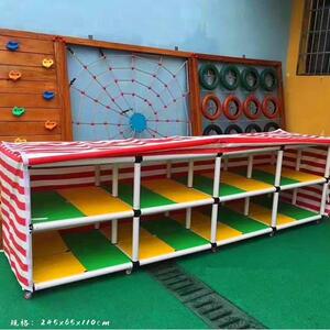 幼儿园玩具收纳架儿童积木移动储物柜室外体育器材置物架户外防雨