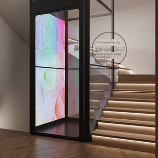 家用电梯两层房简易三层小家庭专用一楼至二楼室内外四层液压