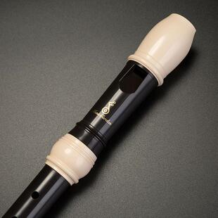 Music 高音中音直笛MRS 1B学生8孔巴洛克式 Garden音乐园八孔英式