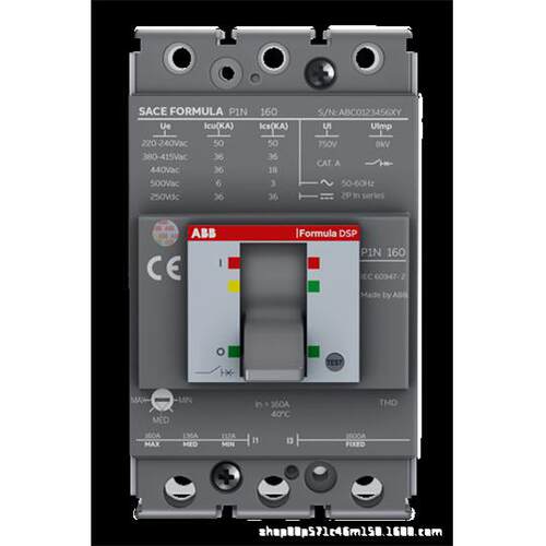 ABB塑壳断路器P1C 160 TMD 40-450 3P F P1C 160 TMD 32-450 4P F