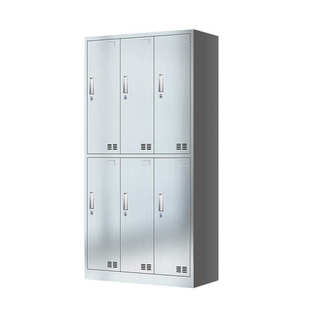 304不锈钢带锁宿舍储物更衣柜 柜 员工换衣柜工厂无尘车间多门鞋