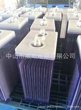 2V2500AH OPzS 管状正极板多孔PVC深循环富液高温铅碳蓄电池