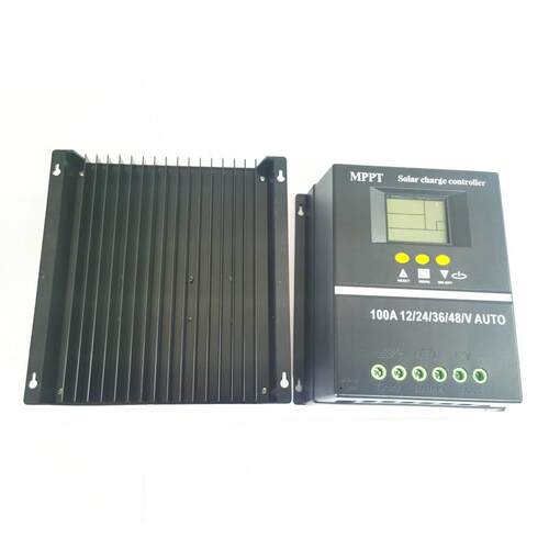 MPPT 12/24/36/48V 50A 60A 80A 100A 太阳能控制器带LCD显示屏
