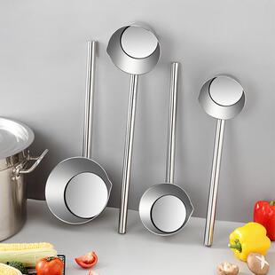 加厚不锈钢水瓢煮粥食品级水瓢神器浇水勺子农用高颜值水瓢厚实