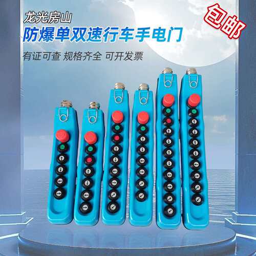 BAK31-8 防爆葫芦按钮控制开关 电动行吊车升降操作手柄 8钮防爆