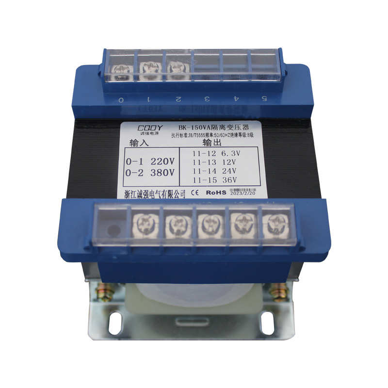BK-50VA单相机床隔离控制变压器380v变220v110v转24v电源变压器铜