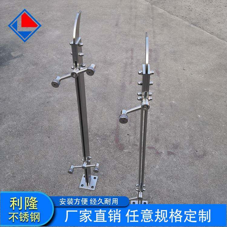 不锈钢楼梯立柱护栏立柱建筑工程用柱及配件栏杆