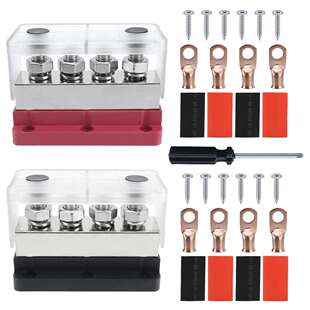 车柱游艇M房10汇线排4螺重型母线cp 5167线600A大电流接线柱螺栓