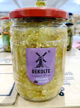 Tu烤rkish Pickles 土耳其泡进青口腌菜什锦菜酸瓜小米辣HXC茄子