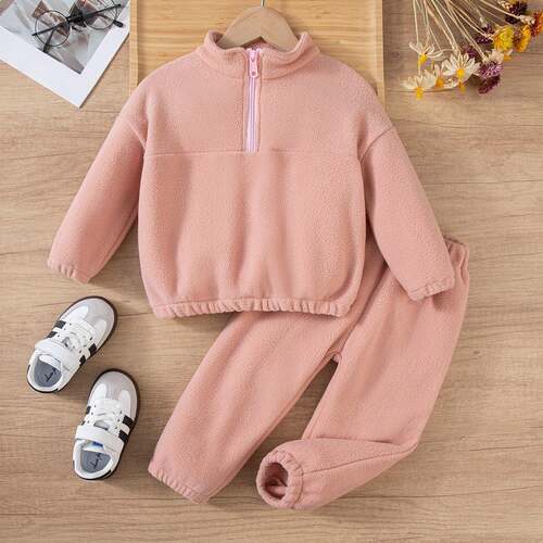 girls long sleeve sweatshirt pants set casual outfit set