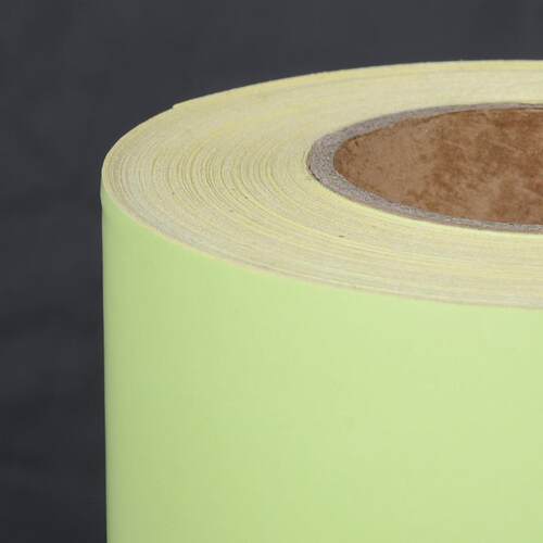 哑面夜光膜 pvc可喷绘自发光夜光材料 蓄光刻字膜促销