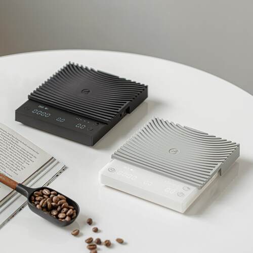 泰摩黑镜BASIC3咖啡电子秤 意式手冲器具专用 咖啡豆高精准度秤称